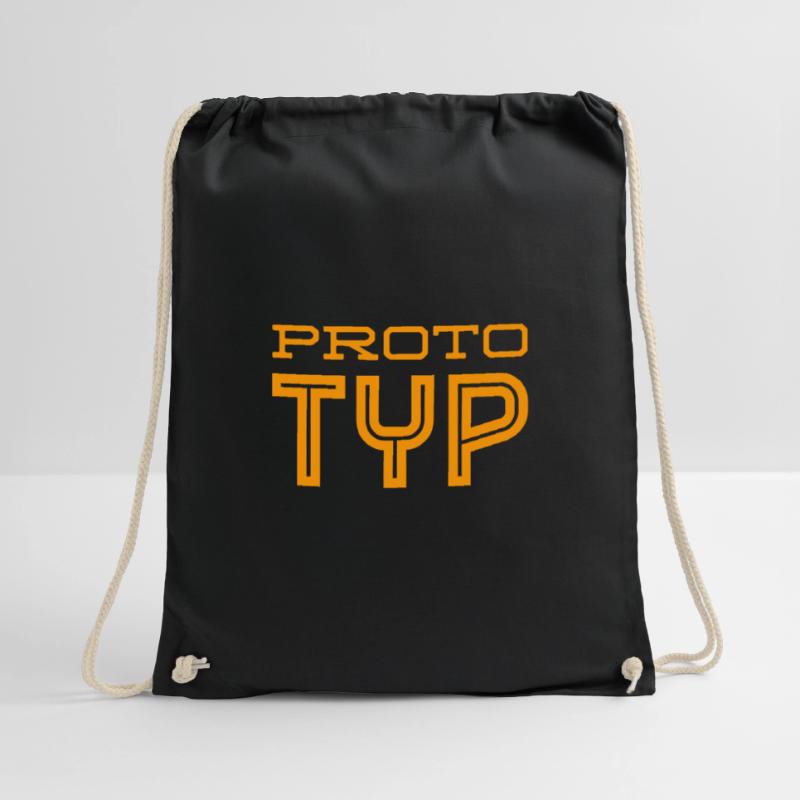 I'm a prototype Drawstring Bag