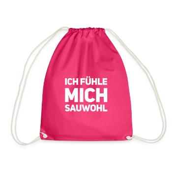 I'm doing great - Drawstring Bag - fuchsia - Front