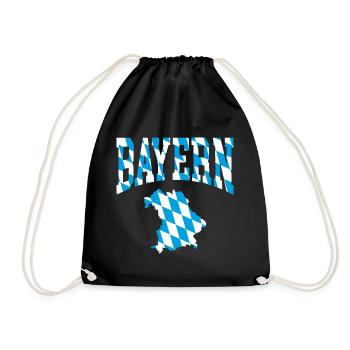 Bavière - Sac de sport léger - noir - Devant