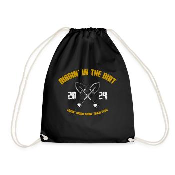 Diggin in the Dirt 2024 Gold Edition - Turnbeutel - Schwarz - Vorne