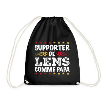 Je Suis Un Supporter De Lens Parfait - Sac de sport léger - noir - Devant