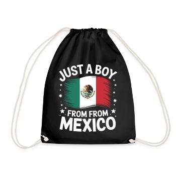 Mexico Mexico Mexican Spanish - Drawstring Bag - black - Front