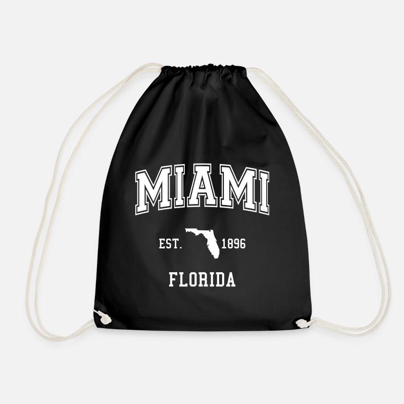 Miami - Turnbeutel - Schwarz
