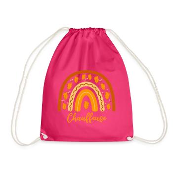 Zum besten Fahrer gewählt | Treiber für Geschenkideen - Turnbeutel - Fuchsia - Vorne