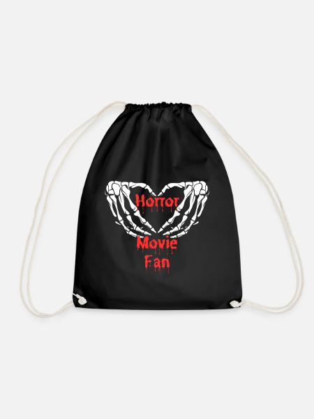 Horror Fan Design - Turnbeutel - Schwarz