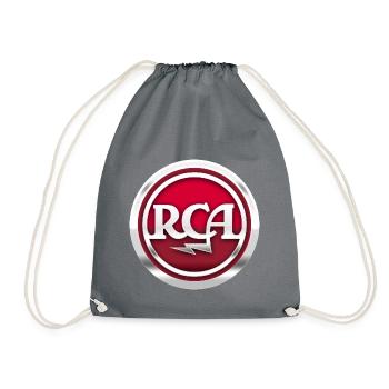 RCA Logo Rouge/Blanc - Sac de sport léger - gris - Devant