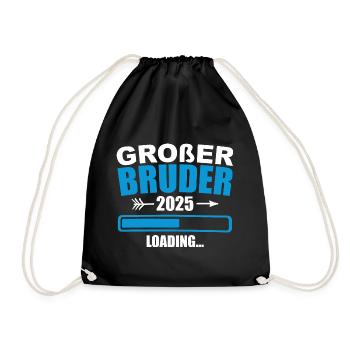 Ich werde Großer Bruder 2025 - Sac de sport léger - noir - Devant