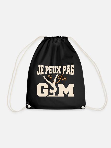 Gymnastique Cadeau Je Peux Pas J'ai Gym - Sac de sport léger - noir