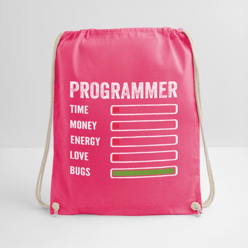 Developer Humor Programmer Coder Drawstring Bag