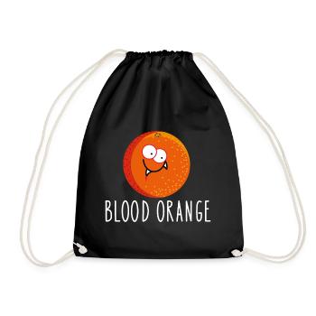 Vampire comme orange drôle - Sac de sport léger - noir - Devant