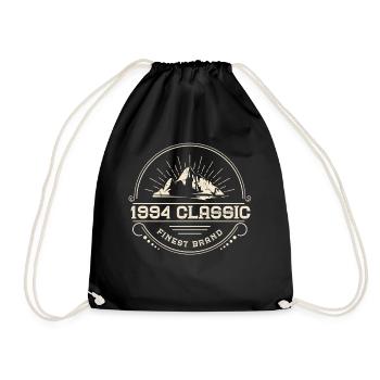 1994 BC Classic finest brand - 1994 Birthday gift - Drawstring Bag - black - Front