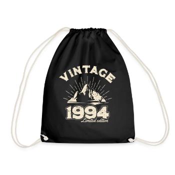 1994 BC Vintage édition limitée - Cadeau d’anniversaire - Sac de sport léger - noir - Devant