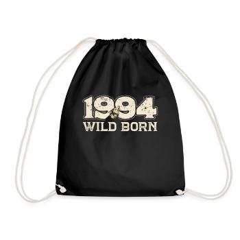 1994 BC Wild born - 1994 Cadeau d’anniversaire - Sac de sport léger - noir - Devant