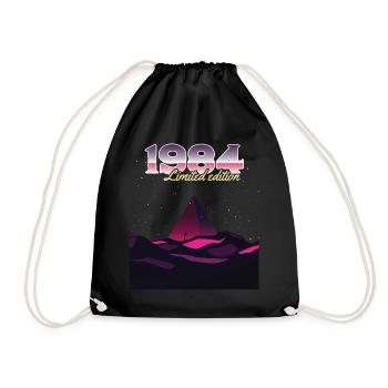 1984 SW pyramide édition limitée - 1984 Anniversaire - Sac de sport léger - noir - Devant
