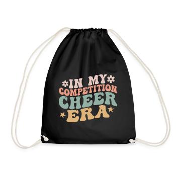 In My Competition Cheer Era - Drawstring Bag - black - Front