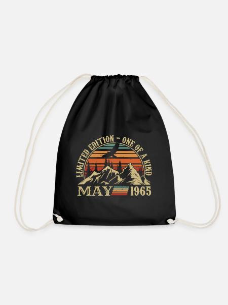 Legenden geboren im Mai 1965 Geburtstag Mai 1965 - Turnbeutel - Schwarz