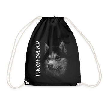 HUSKY FOREVER - Sac de sport léger - noir - Devant