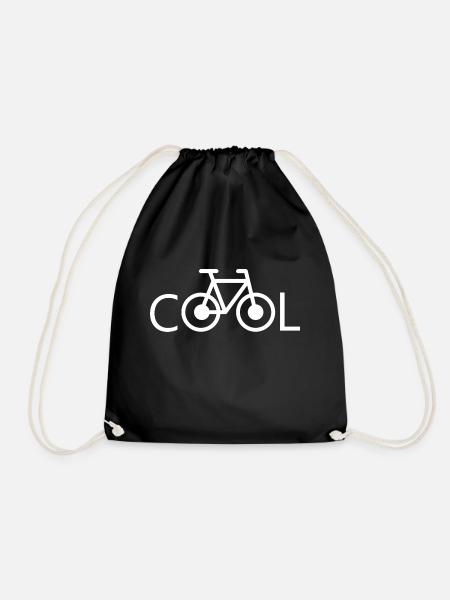 Cooles Fahrrad Cool Bicycle cool Bike - Drawstring Bag - black