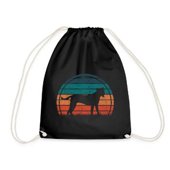 Bardino Majorero Canario Vintage Rétro - Sac de sport léger - noir - Devant