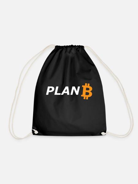 Plan B - Turnbeutel - Schwarz