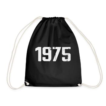 Légendaire depuis 1975 Vintage 1975 Retro 1975 - Sac de sport léger - noir - Devant