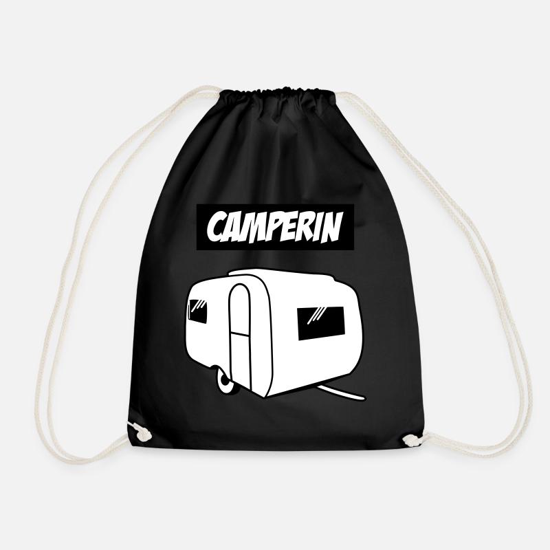 Camperin - Turnbeutel - Schwarz