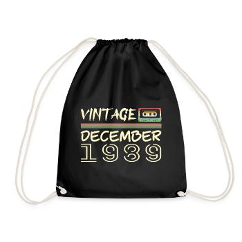 1989 Décembre 1989 Jubilé Décembre 1989 - Sac de sport léger - noir - Devant