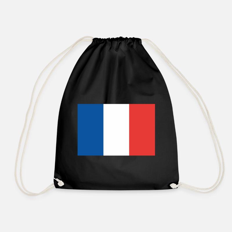 DRAPEAU FRANÇAIS - Sac de sport léger - noir