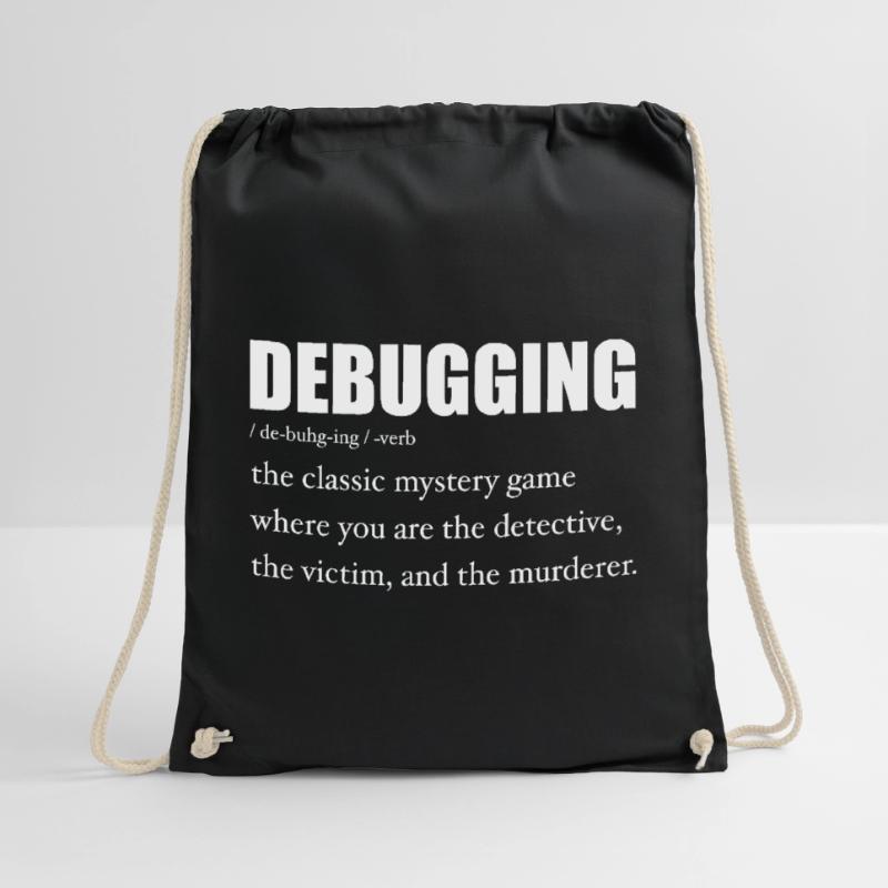 Programmierer Debugging Definition Lustig IT-Entwickler Turnbeutel