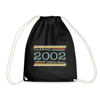 Vintage 2002, Classique, Original(e) - Sac de sport léger - noir - Devant