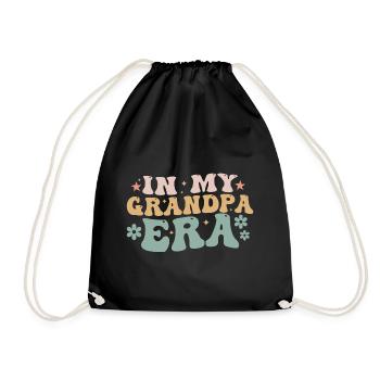 In My Grandpa Era - Sac de sport léger - noir - Devant