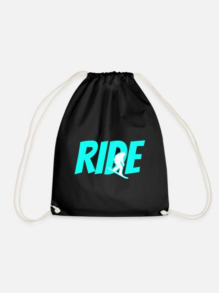 RIDE SNOWBOARDER - Turnbeutel - Schwarz