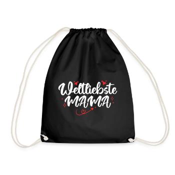 Mutter Familie Mama Geschenk - Sac de sport léger - noir - Devant