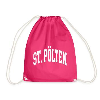 St. Pölten - Turnbeutel - Fuchsia - Vorne