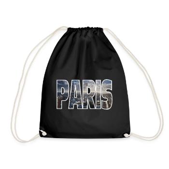 Paris - Sac de sport léger - noir - Devant