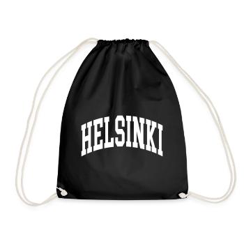 Helsinki - Turnbeutel - Schwarz - Vorne
