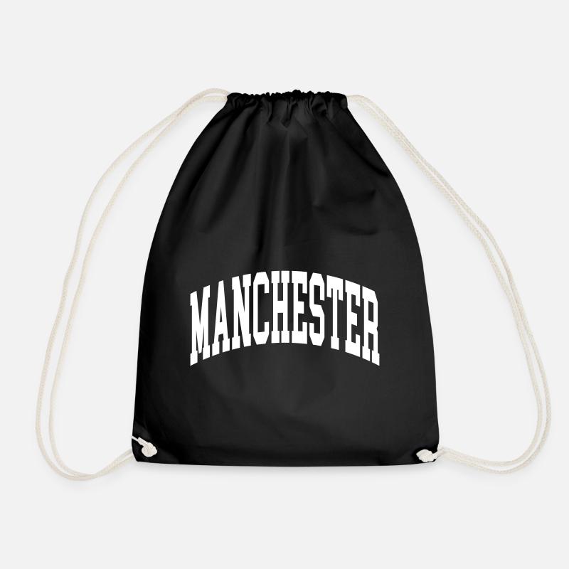 Manchester - Turnbeutel - Schwarz