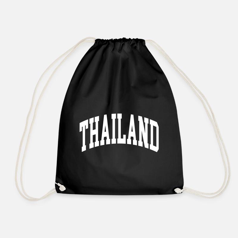Thailand - Turnbeutel - Schwarz