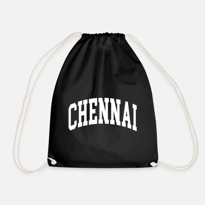 Chennai - Turnbeutel - Schwarz