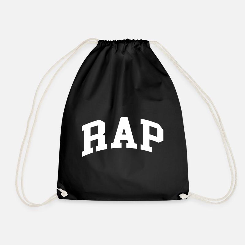 Rap - Turnbeutel - Schwarz
