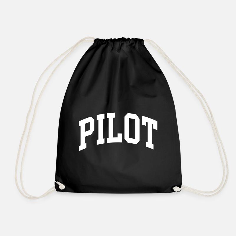 Pilot - Turnbeutel - Schwarz