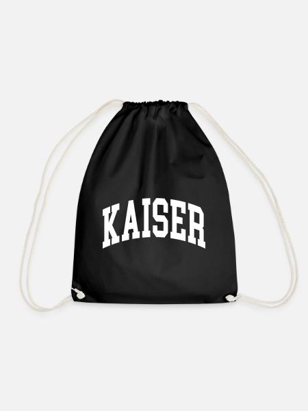 Kaiser - Turnbeutel - Schwarz