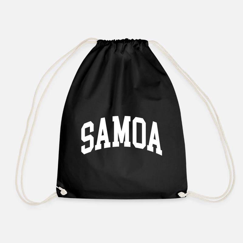 Samoa - Turnbeutel - Schwarz