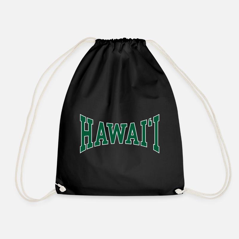 Hawaii - Turnbeutel - Schwarz