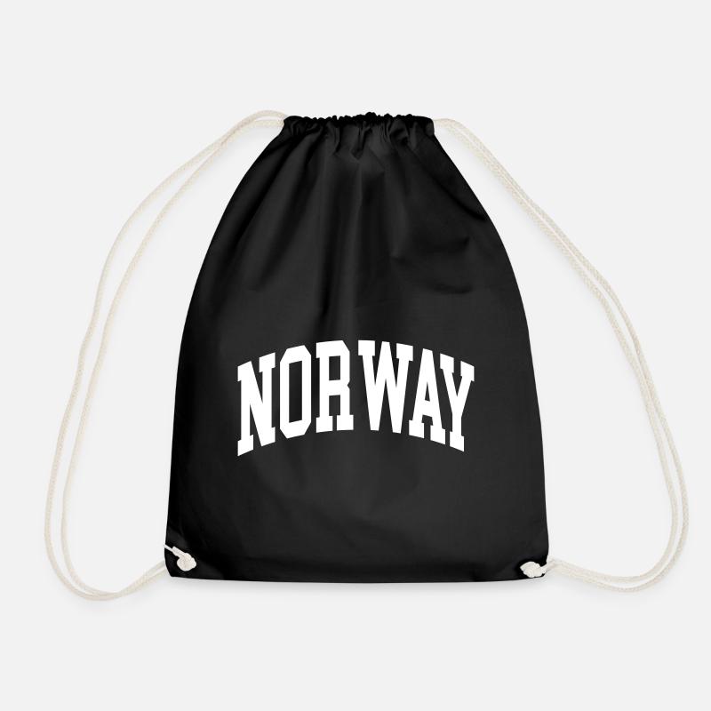 Norway - Turnbeutel - Schwarz