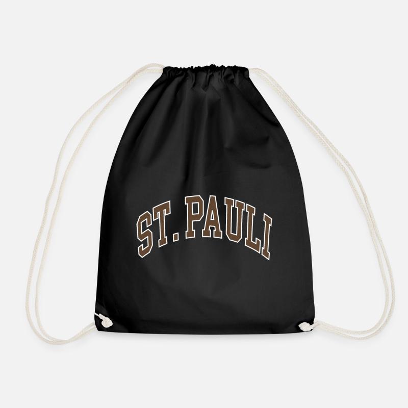 St. Pauli - Turnbeutel - Schwarz