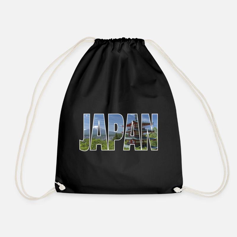 Japan - Turnbeutel - Schwarz