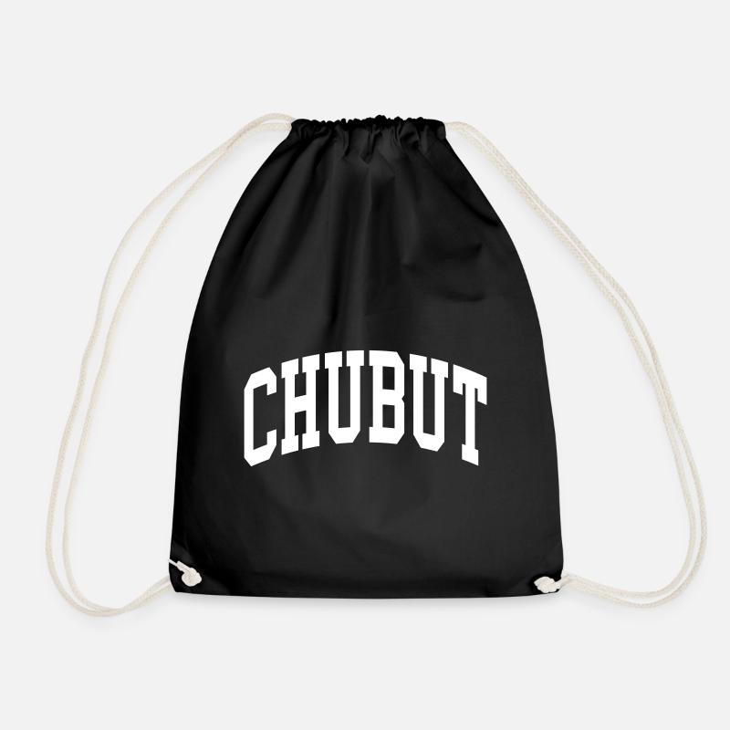 Chubut - Drawstring Bag - black