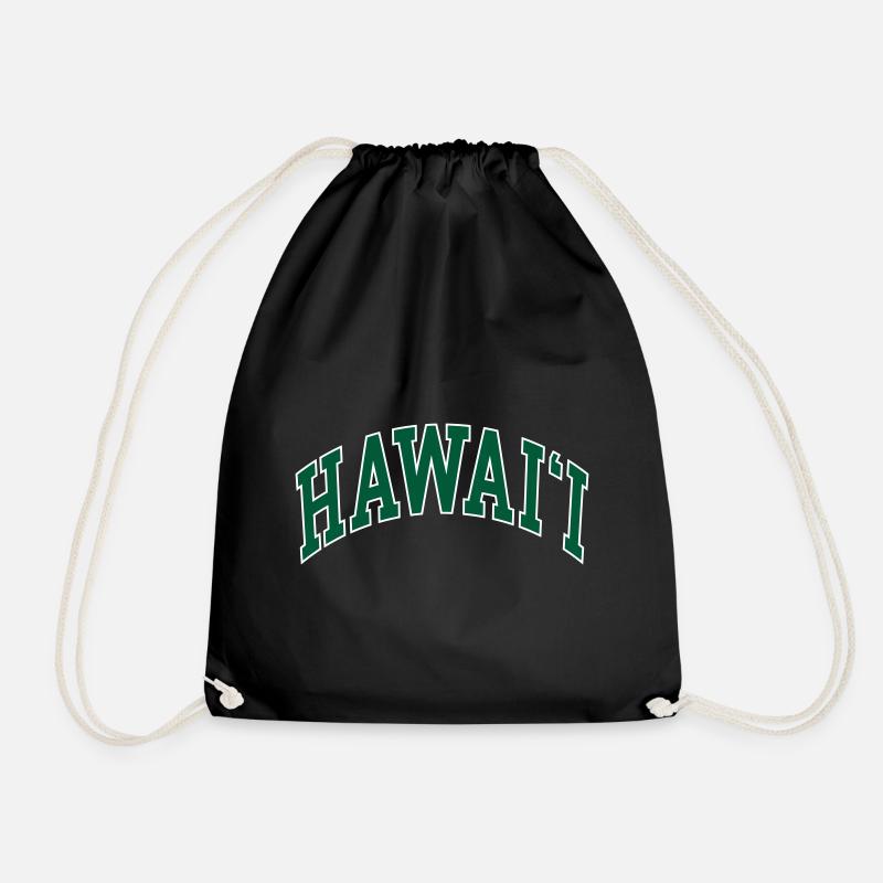 Hawaii - Turnbeutel - Schwarz