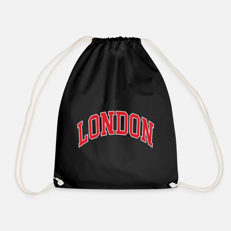 London - Turnbeutel - Schwarz